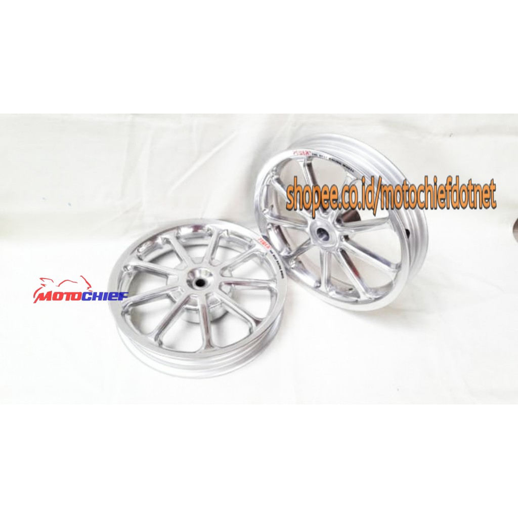 Velg Racing Tapak Lebar Power Sun Vario 125 / 150 Chrome