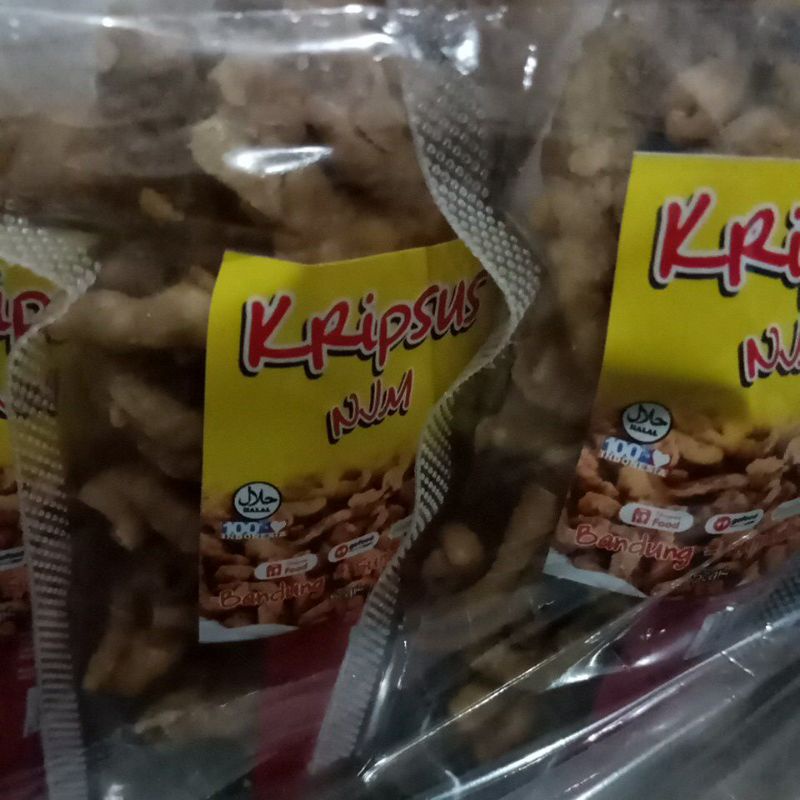 

Keripik usus Kripik Crispy Usus Real Pick 50gr