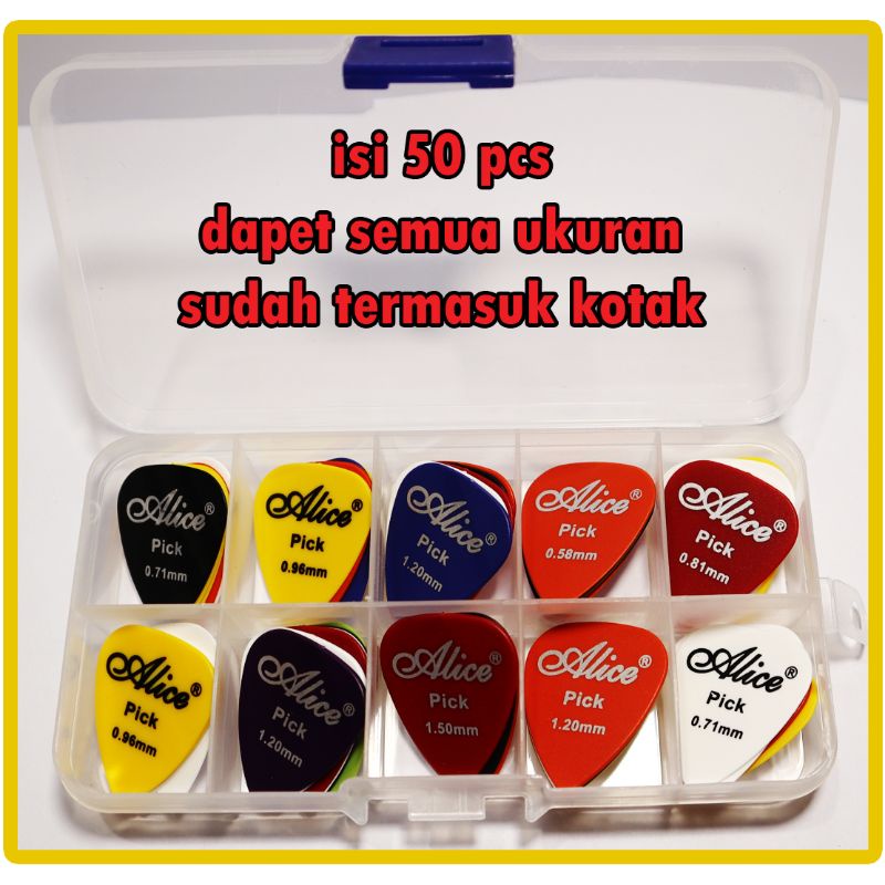Pick Gitar Akustik Gitar Elektrik Ukulele