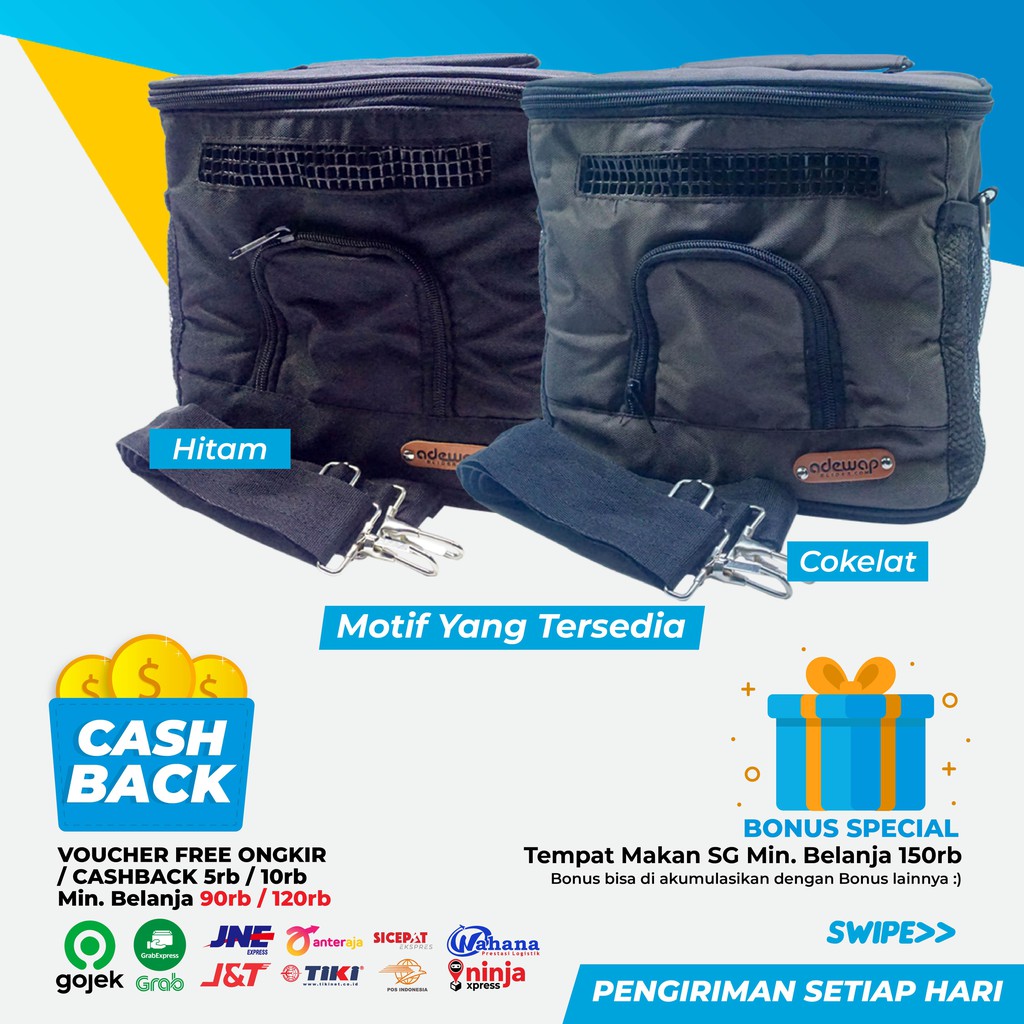 ADEWAP GLIDER Tas + Kandang Sugar Glider Travel Cage