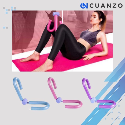 Alat Fitness Otot Paha Kaki Leg Thigh Muscle Trainer / Leg Clip Yoga Peregangan Otot Paha Tangan Dan Kegel / Alat Yoga rumah Pengecil Perut / Alat Fitness Rumah V Shape Pengencangkan Otot Paha Kaki Lengan Tangan / Perlengkapan Fitness Rumah Murah Original