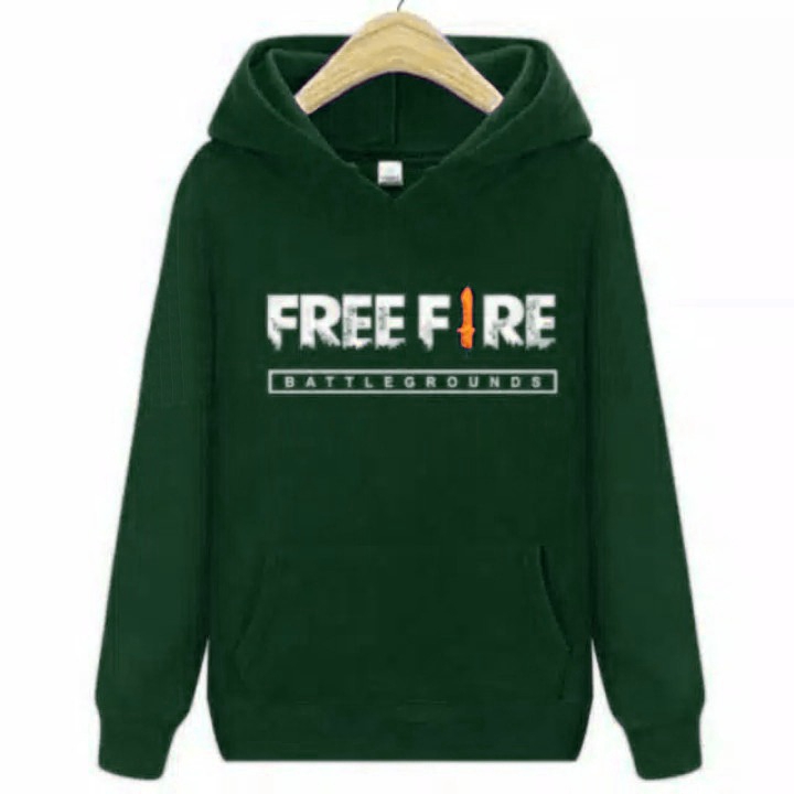 Jaket Anak Laki laki Hoodie FREE FIRE