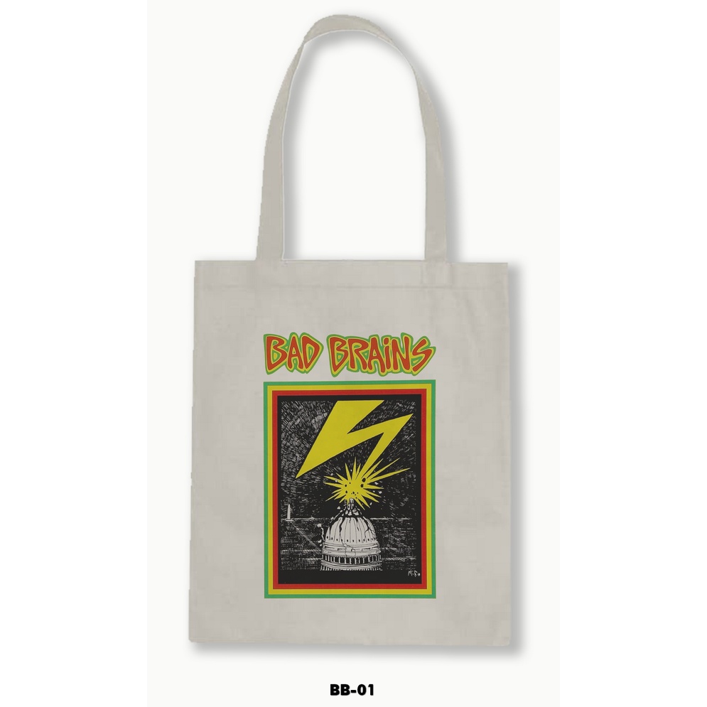 TOTE BAG BLACU - BAD BRAINS