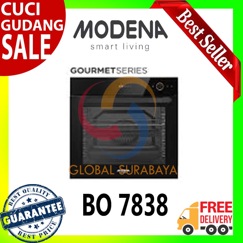 MODENA BUILT IN ELECTRIC OVEN NEW MODEL BO 7838 / BO7838 / BO-7838
