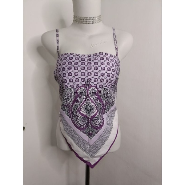 Atasan TANKTOP Tali Belakang