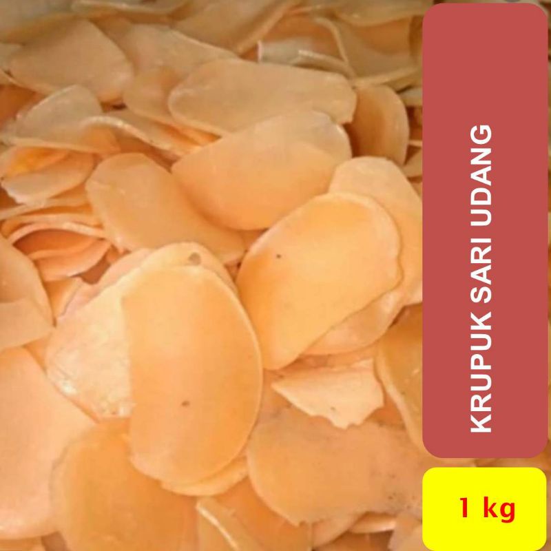

Krupuk Kerupuk Sari Udang Mentah 1000g