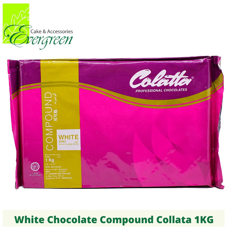 

White Chocolate Compound Colatta 1kg Coklat Putih