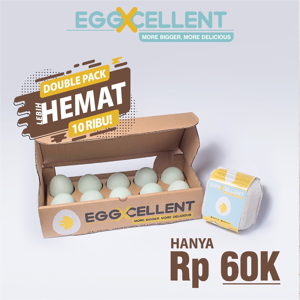 

Telur Asin EGGXCELLENT DOUBLE PACK!