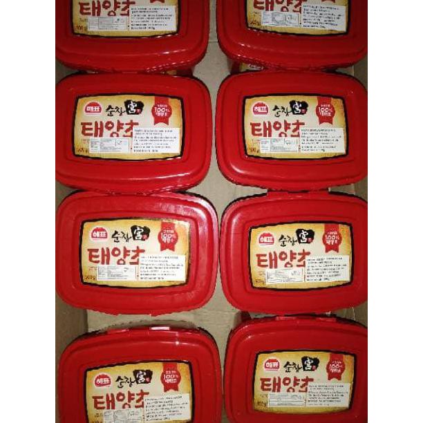 

Dijual Gochujang Bumbu Korea Hot Pepper Paste Saus Korea 500Gr Terlaris