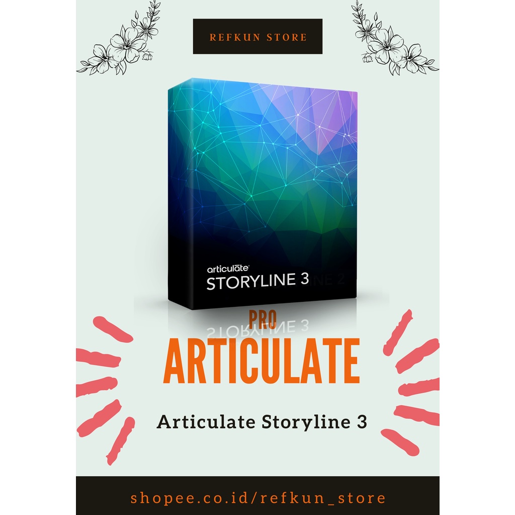 Articulate Storyline 3 - Full version Windows Garansi