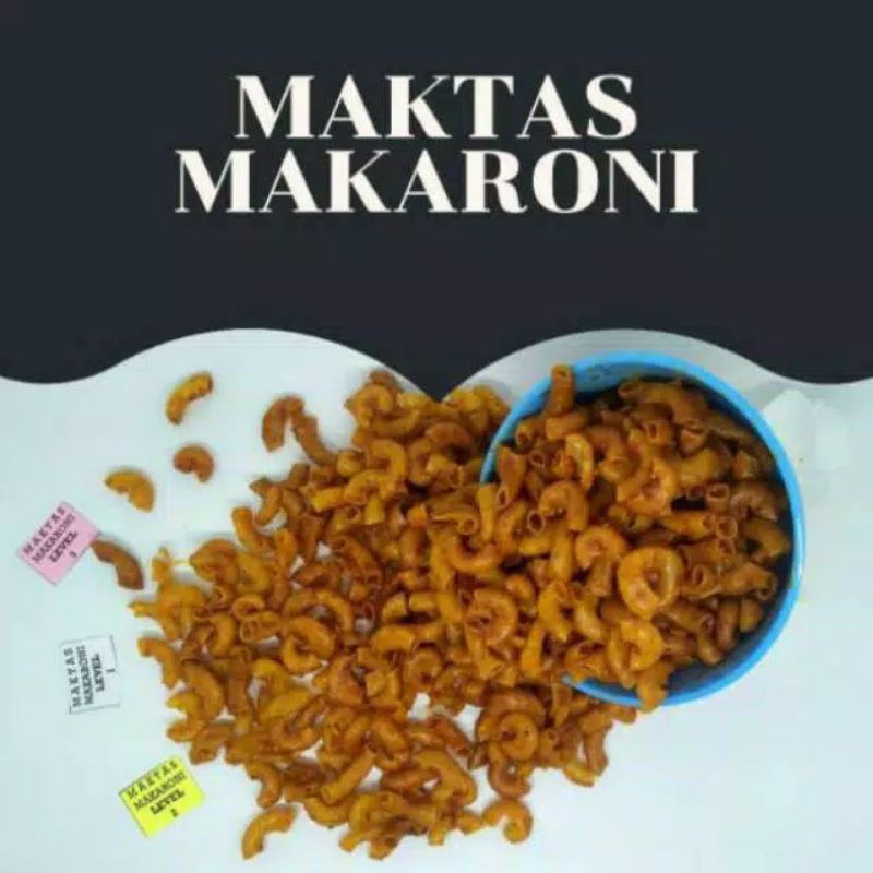 MAKTAS MAKARONI TASIK / Makaroni 90gr/Maktas 90gr