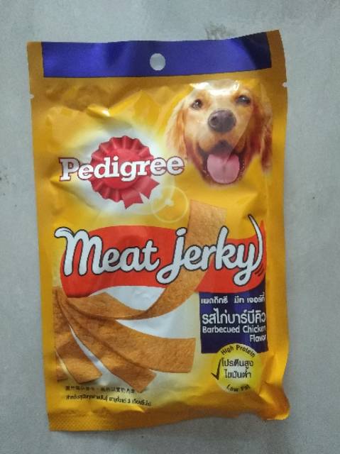 Meat jerky snack anjing 80 gr