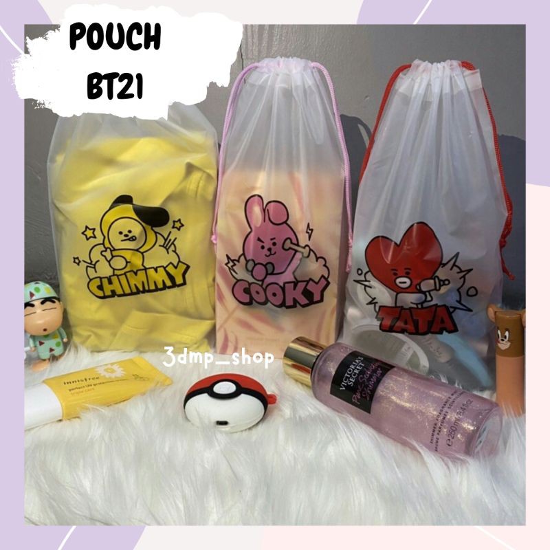 Pouch travel pencase alat make up kosmetik mandi