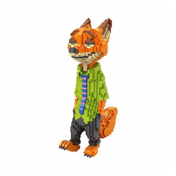 MAINAN KOLEKSI ANAK BRICKS LOZ BLOCKS CREATOR 9029 NICK ZOOTOPIA - KARAKTER MAINAN EDUKASI ANAK