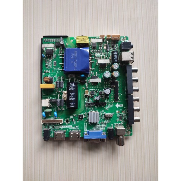 MB AKARI 43D88 MAINBOARD MOTHERBOARD MOBO MESIN TV LED AKARI LE43D88SB AKARI 43D88