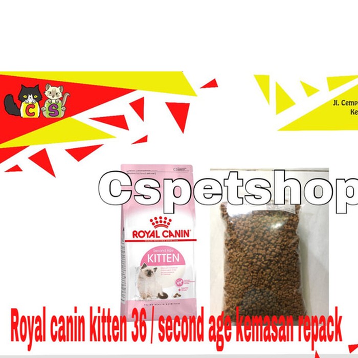Promo royal canin kitten / royal canin 36 / royal canin second age kitten Murah