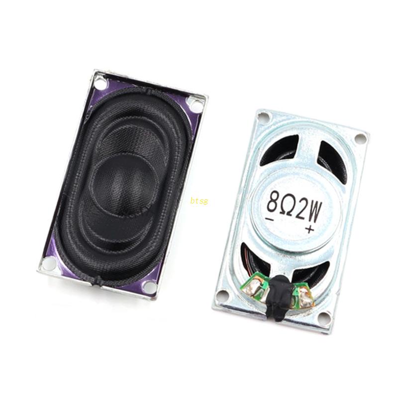 Btsg Loudspeaker XXHDZ-2035 Untuk TV LCD Speaker 8Ohm 2W Bentuk Persegi Panjang 3520 35x20mm