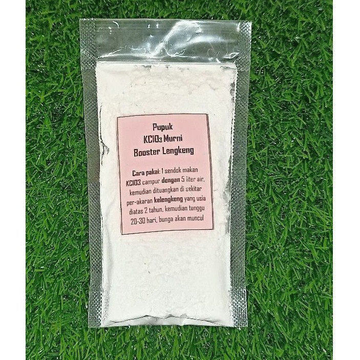 Pupuk Kelengkeng KClO3 Murni Booster Lengkeng 150 gram