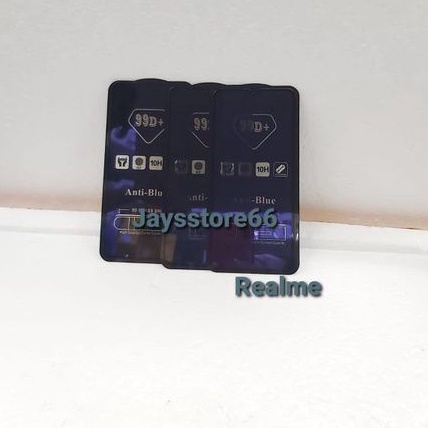 TemperedGlass 99+ Anti-Blue Galas Shield Anti Radiasi Realme 2/Realme 2pro/Realme 6pro/Realme C3/Realme C2