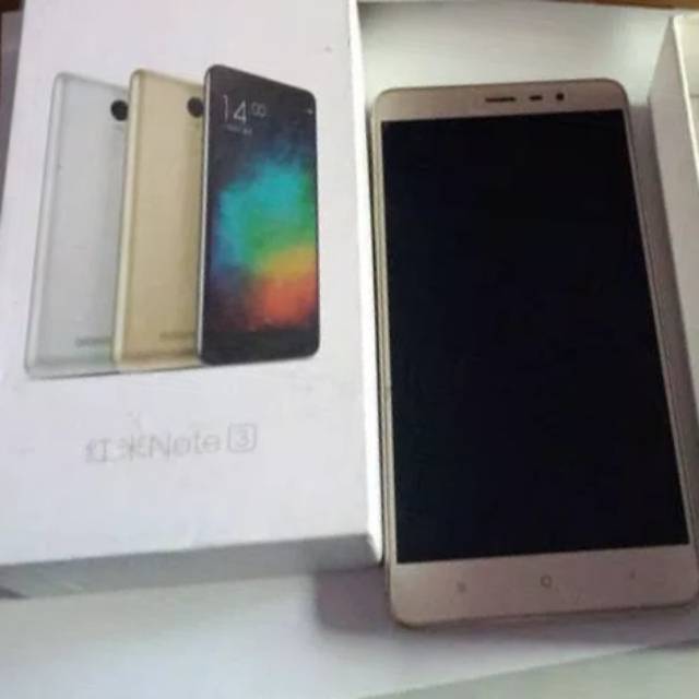 Xiaomi redmi note 3 gold, second