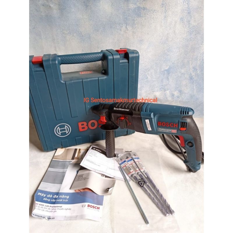 BOSCH GBH 2-26 DRE Mesin Bor Rotary Hammer Drill Bobok Beton 26mm 26 MM
