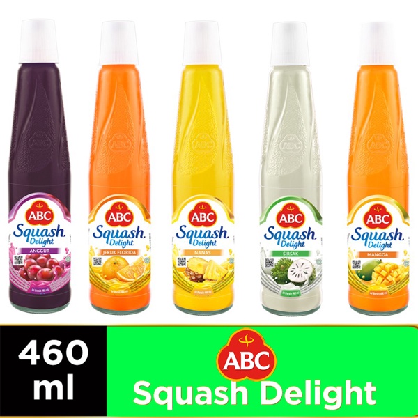 

ABC Sirup Squash Delight 460 ml 460ml syrup sirop