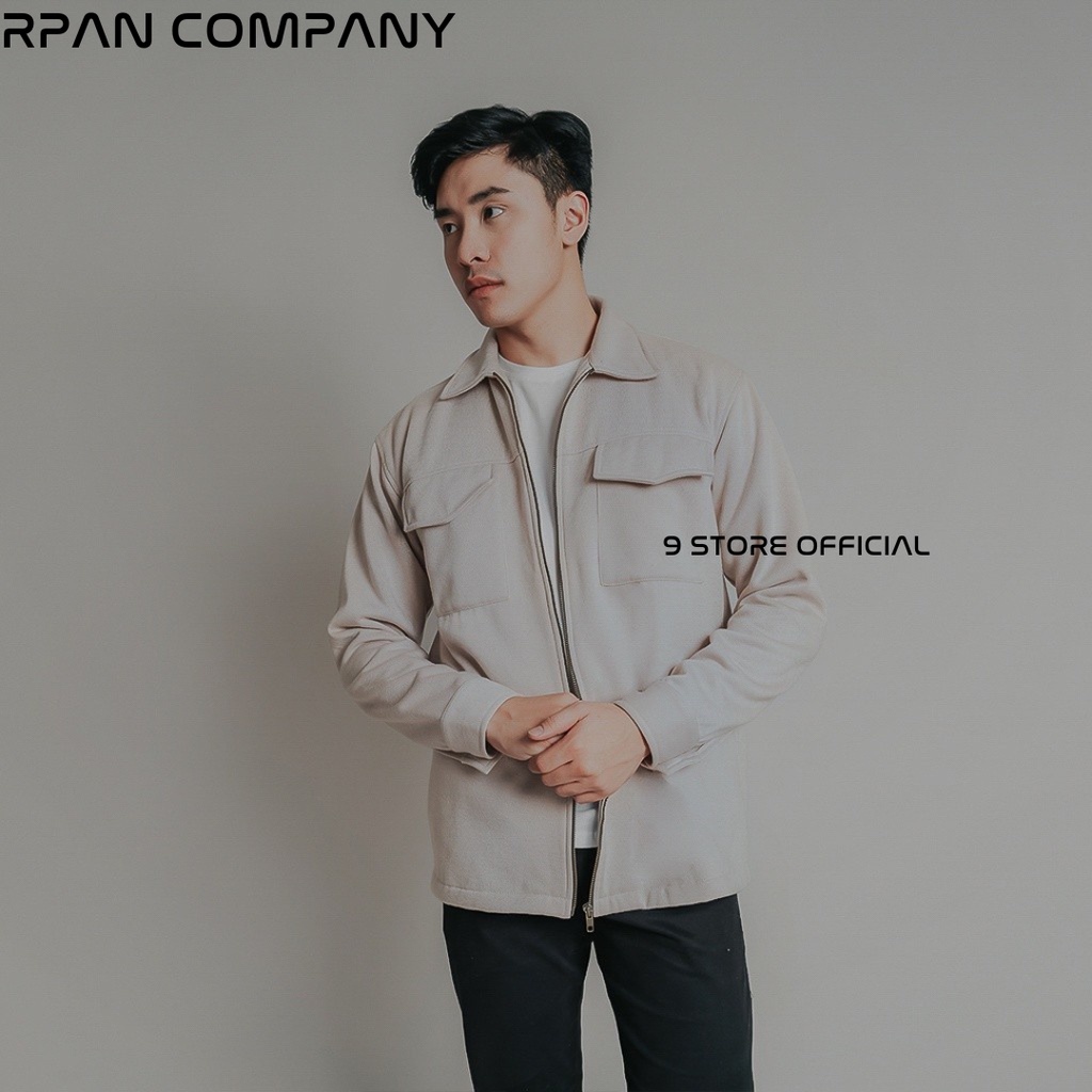 SHACKET JACKET TAPER ZIPPER / JAKET SHAKET / JACKET PRIA TWO POCKETS BY RPAN COMPANY / JAKET PRIA.