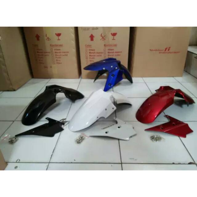 Spakbor depan model ninja fi untuk vixion cb byson dll