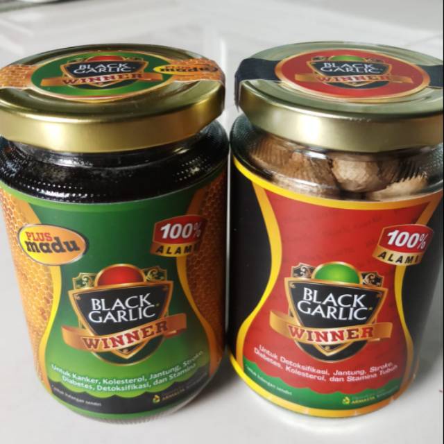 

Black garlic plus madu