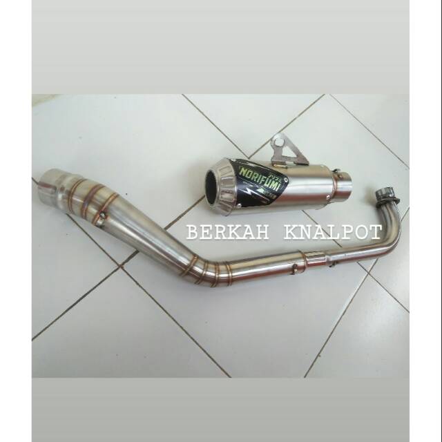 KNALPOT RACING NORIFUMI BEBEK NETRAL BEBEK KOLONG JUPITER VEGA SUPRA REVO BLADE C70 DLL