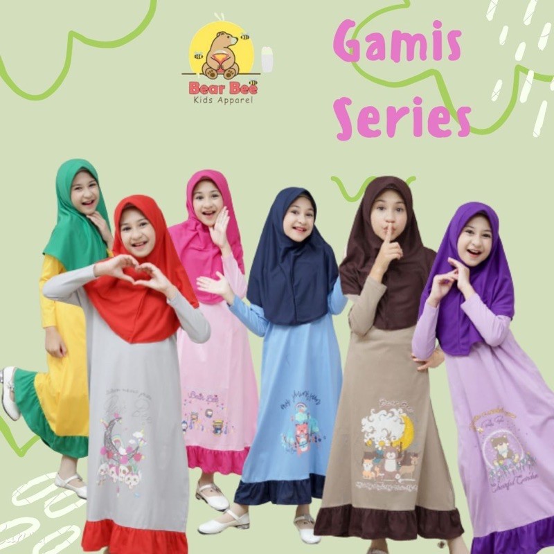 Gamis Anak Bearbee