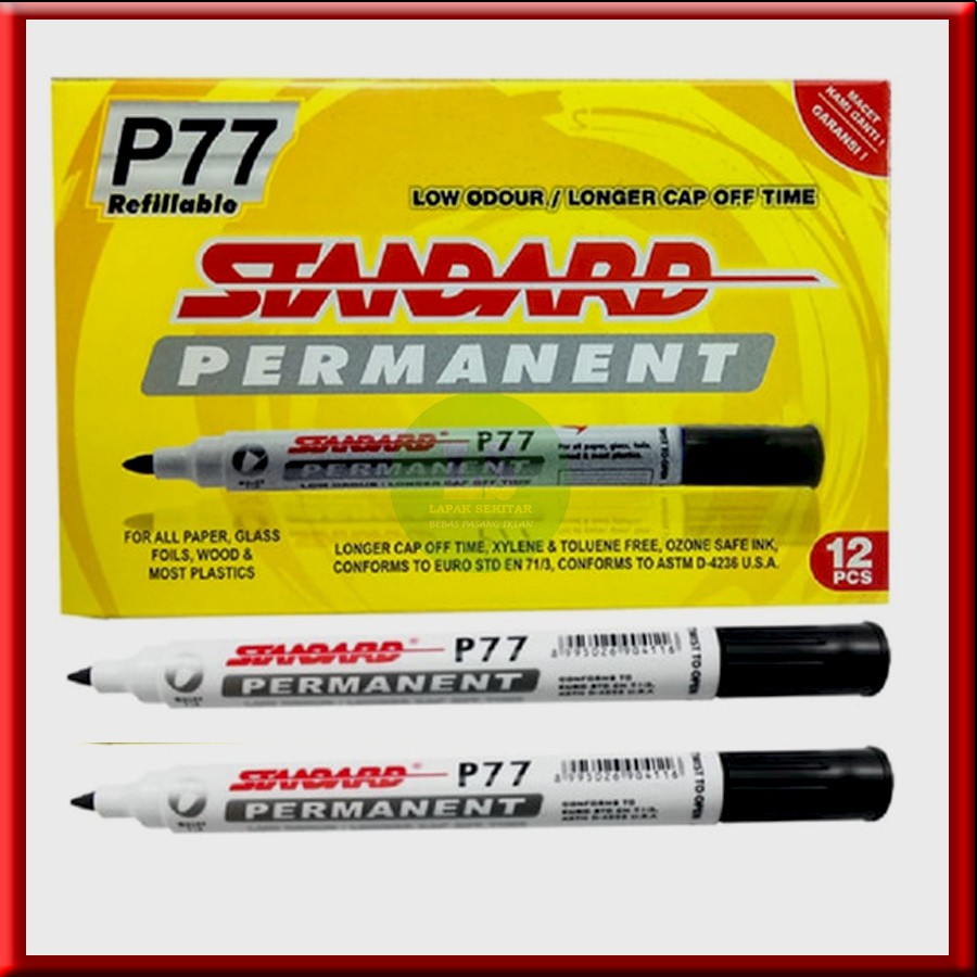 

SPIDOL MARKER PERMANENT P77 STANDARD