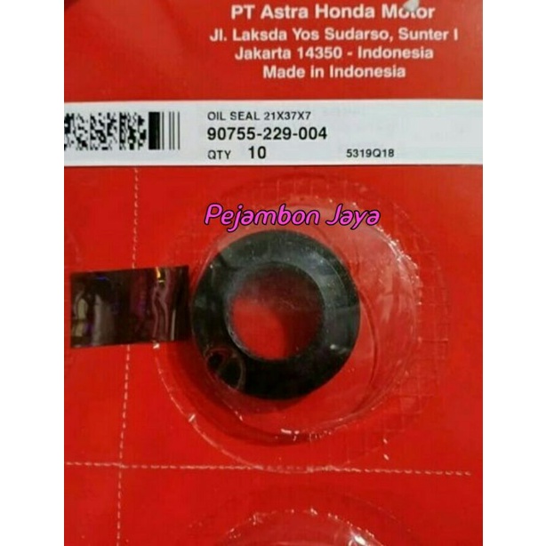 90755229004 OIL SEAL 21X37X7