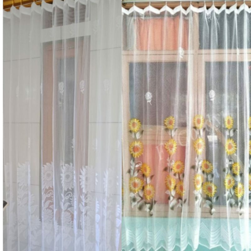 gorden vitrase jendela tirai minimalis