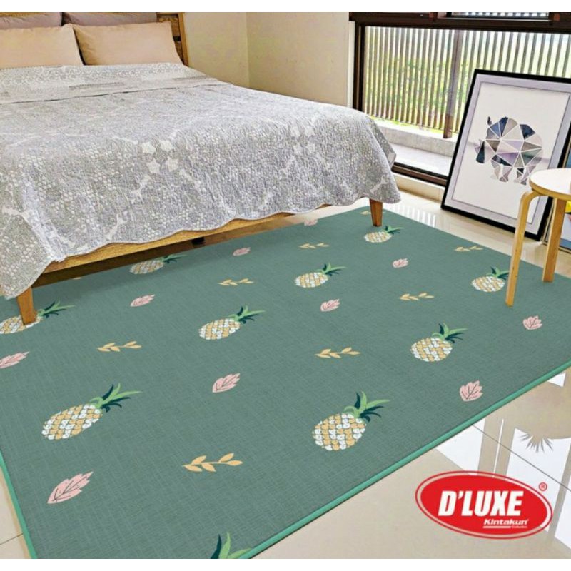 KARPET 200 X 150 CM HAWAIAN ANTI SLIP MURAH CARPET LANTAI  kintakun flannel