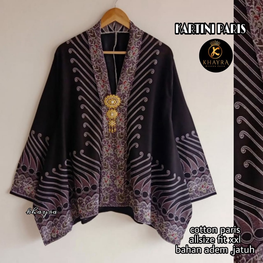 Blus kartini paris cantik batik solo