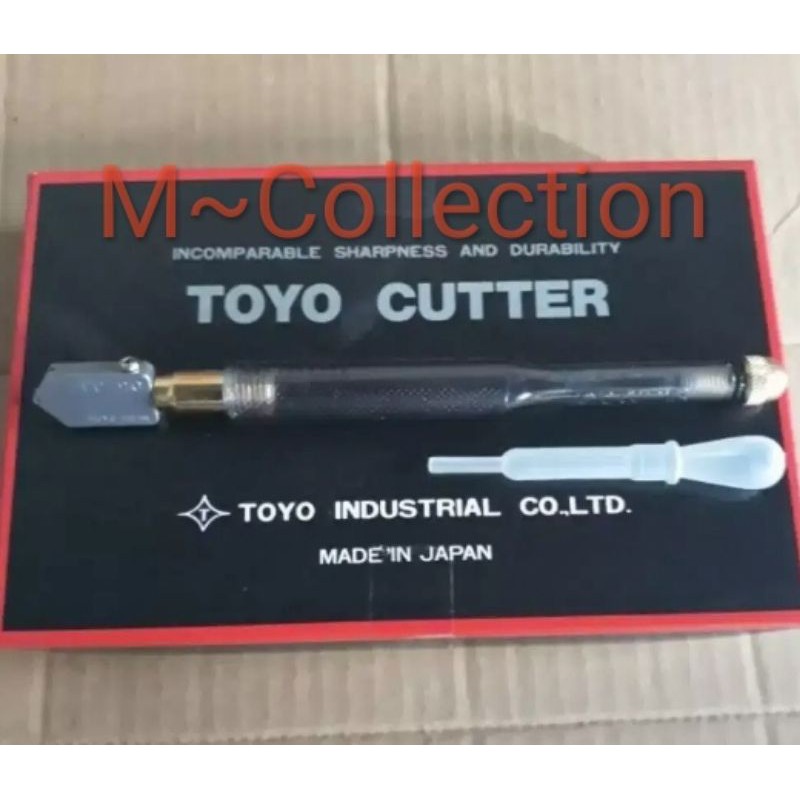 

TOYO Cutter TC 90 Alat Potong Kaca JAPAN Baru Bs COD