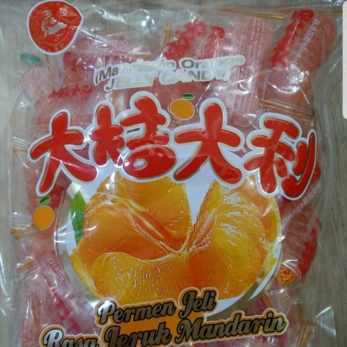 

Jelly Jeruk/ Permen Jeruk Rasa Mandarin