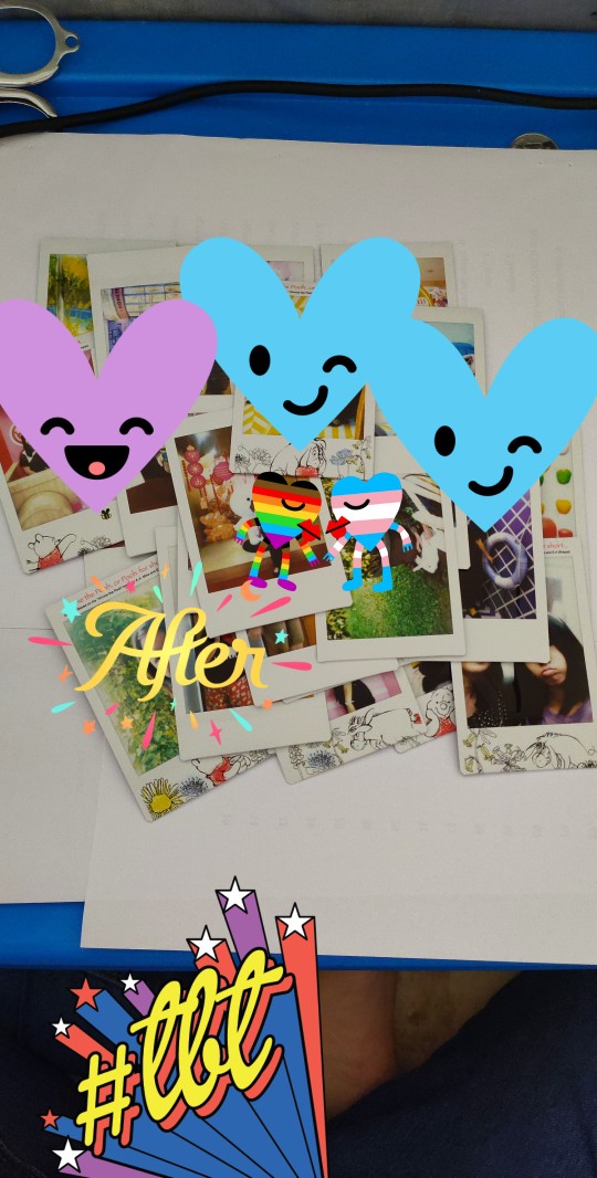 Cetak Polaroid Asli Motif Alice