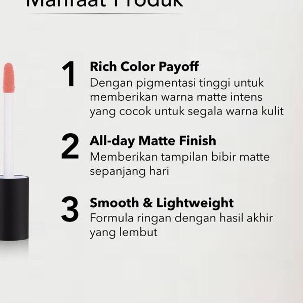 ➵ YOU Basic Collection Luscious Matte Lip Cream ( YOU MAKEUPS OFFICIAL STORE ) ♞