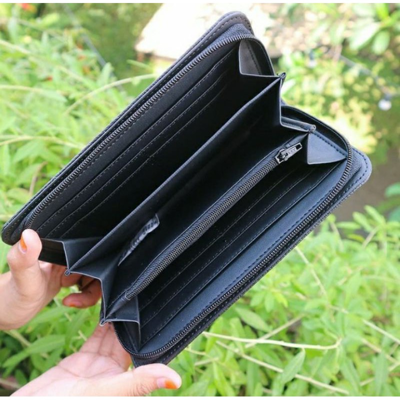 Dompet Ray Vynil Hitam Rumah Warna