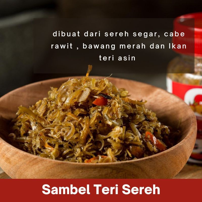 

Sambel teri sereh