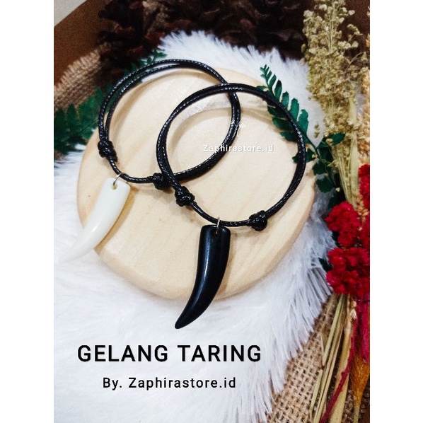 COD - GELANG KALUNG GANTUNGAN TARING