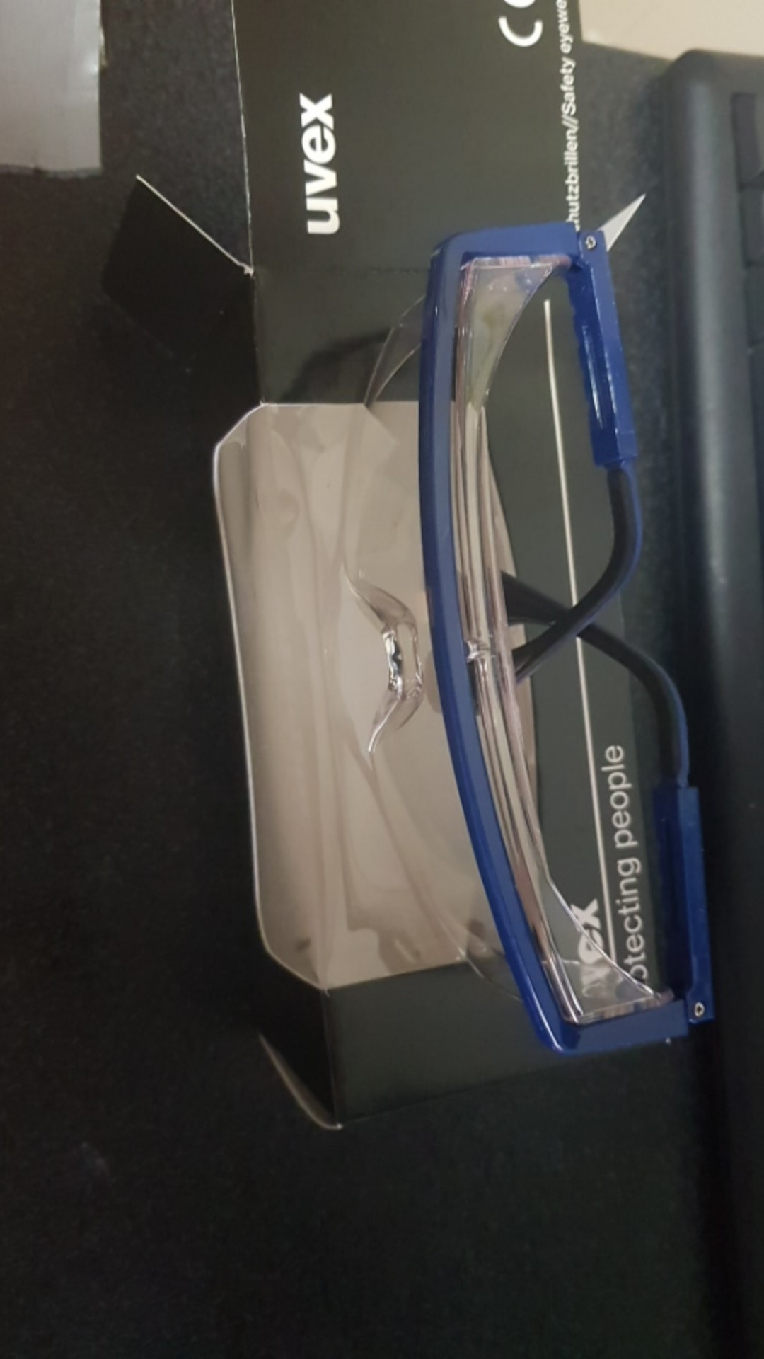 Uvex Safety Glasses,astrospec Clear Lens-9168265