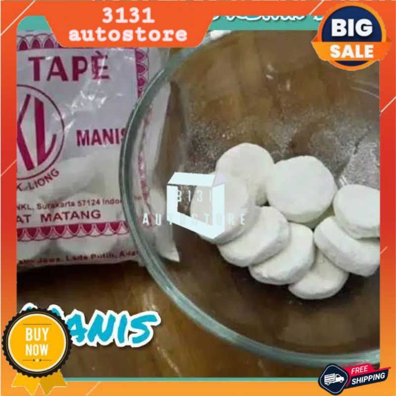 

25 butir RAGI NKL / RAGI TAPE MANIS -+85 GRAM MURAH