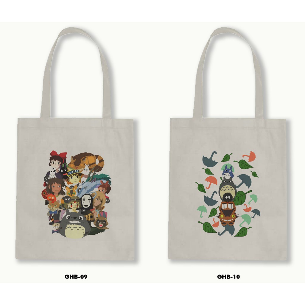 TOTE BAG BLACU - STUDIO GHIBLI
