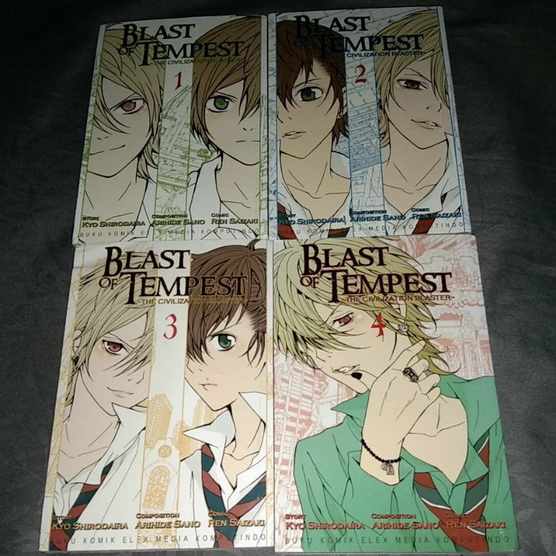 Preloved Komik Blast of Tempest vol 2-3