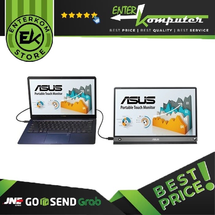 Monitor ASUS MB16AMT - 15.6&quot; Portable LED Touchscreen