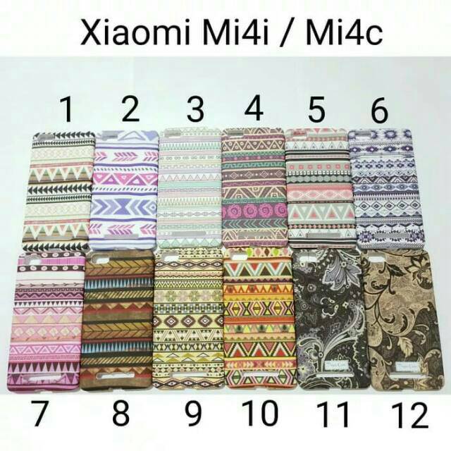 Case Ultrathin batik For Xiaomi Mi4i / Softcase Xiaomi Mi4i