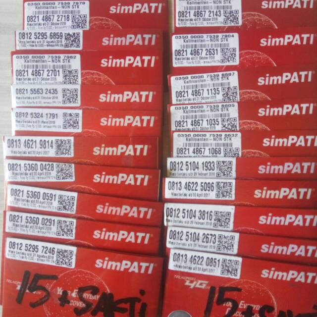 Kartu Sakti + 15GB full 300 nelpon 400sms